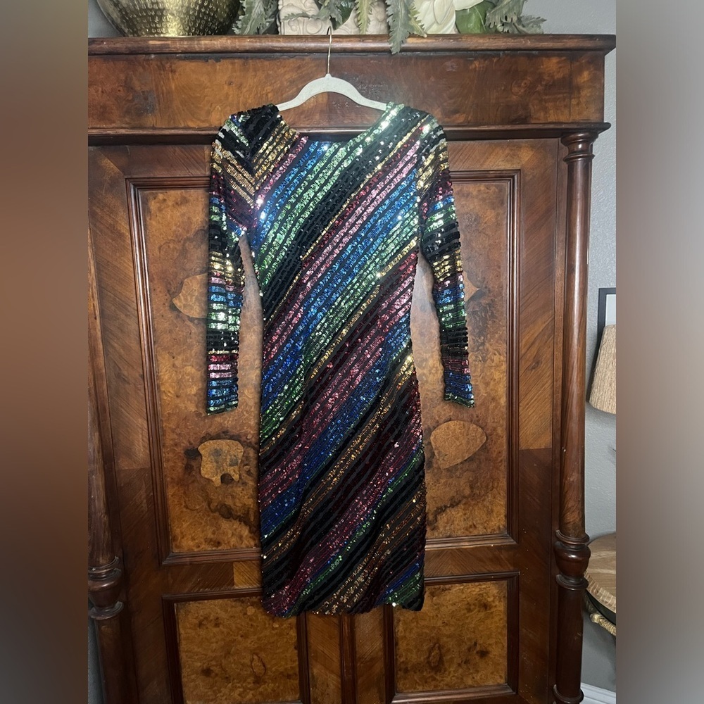 GUC Alcoolique- Sequin Payton Dress. Size IT 40 or US 2-4 - Picture 4 of 12